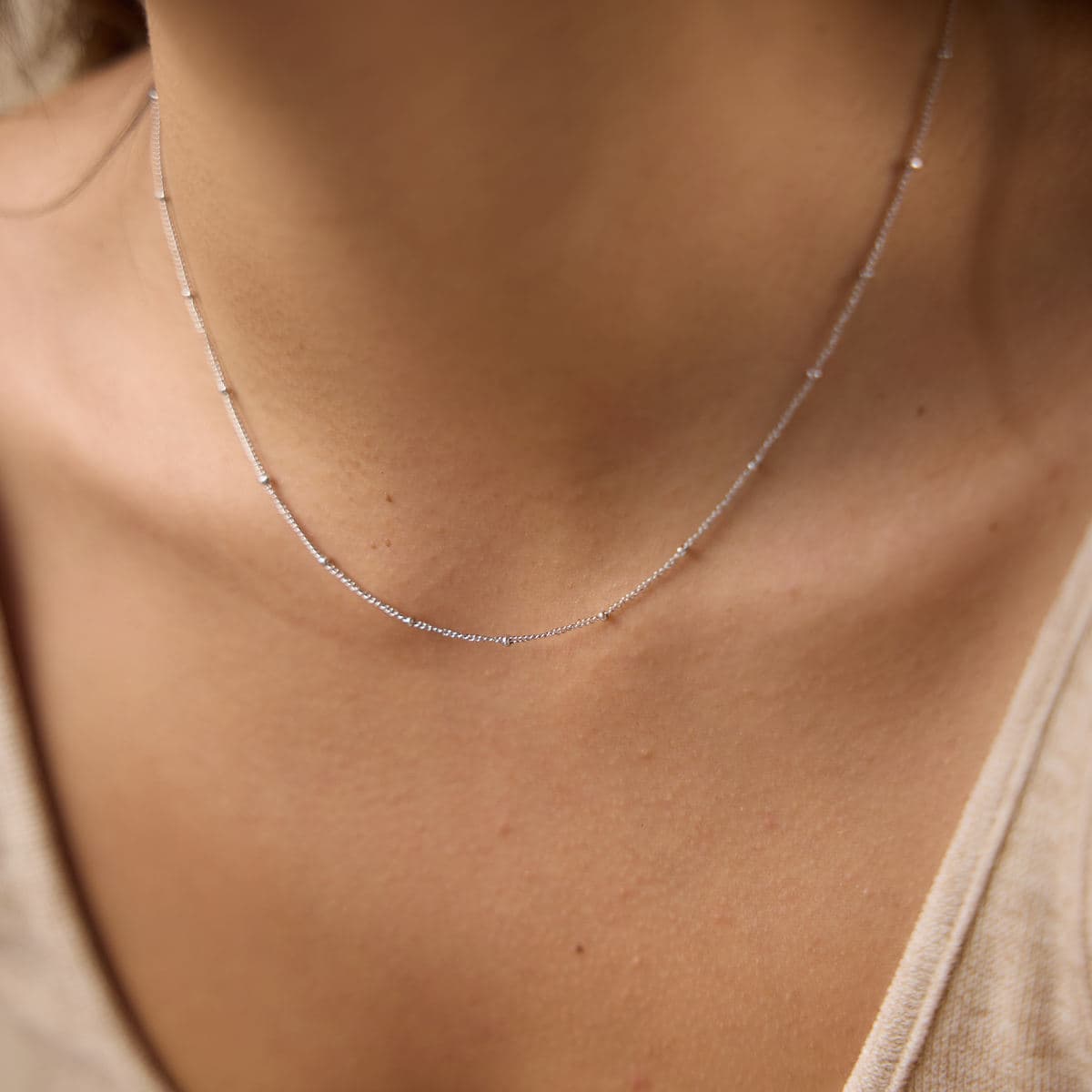 Dainty Station Necklace