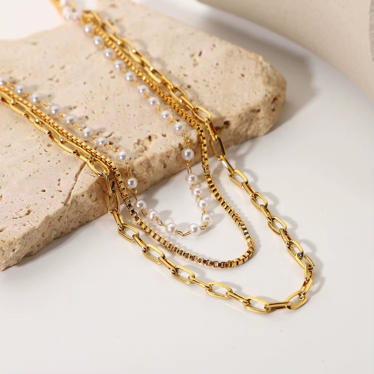 Triple Layer Necklace 