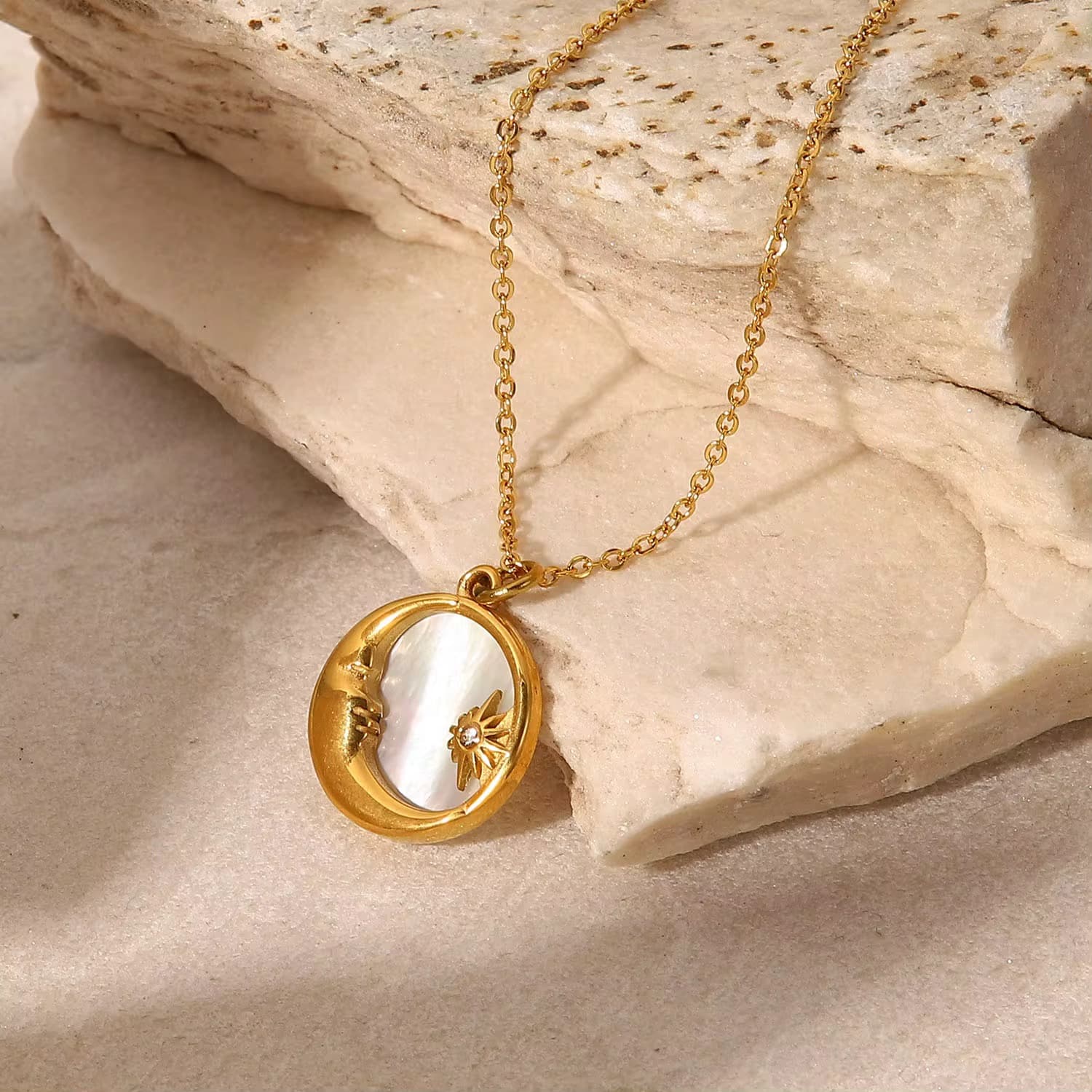 Celestial Shell Necklace 