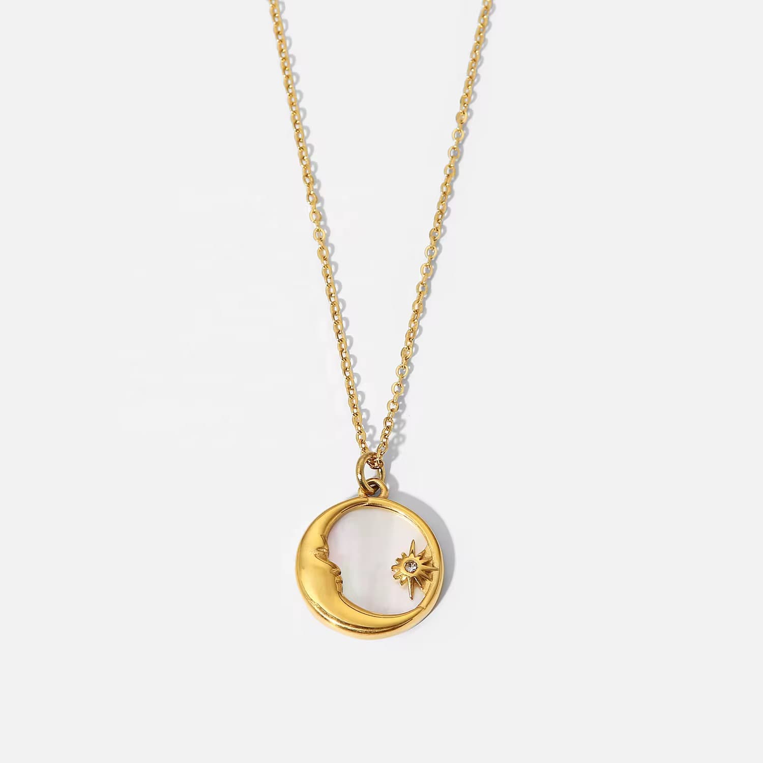 Celestial Shell Necklace 