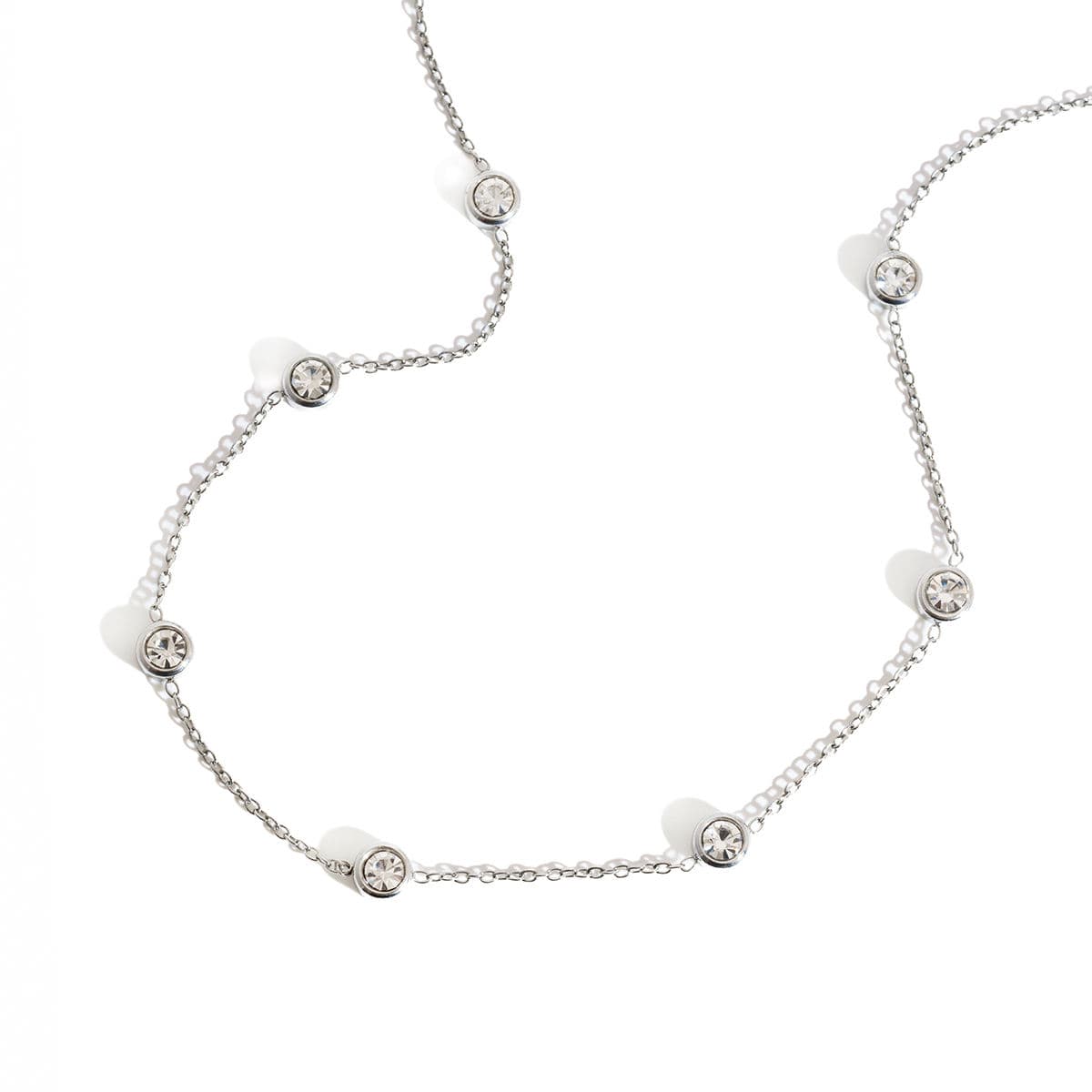 Beaded Station Necklace