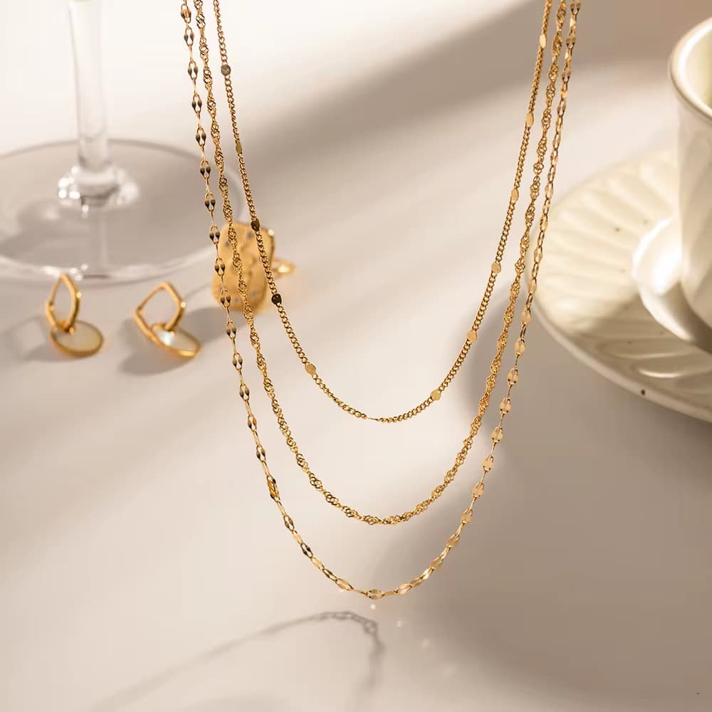 Triple Layer Necklace 