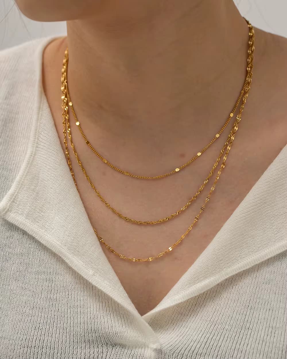 Triple Layer Necklace 