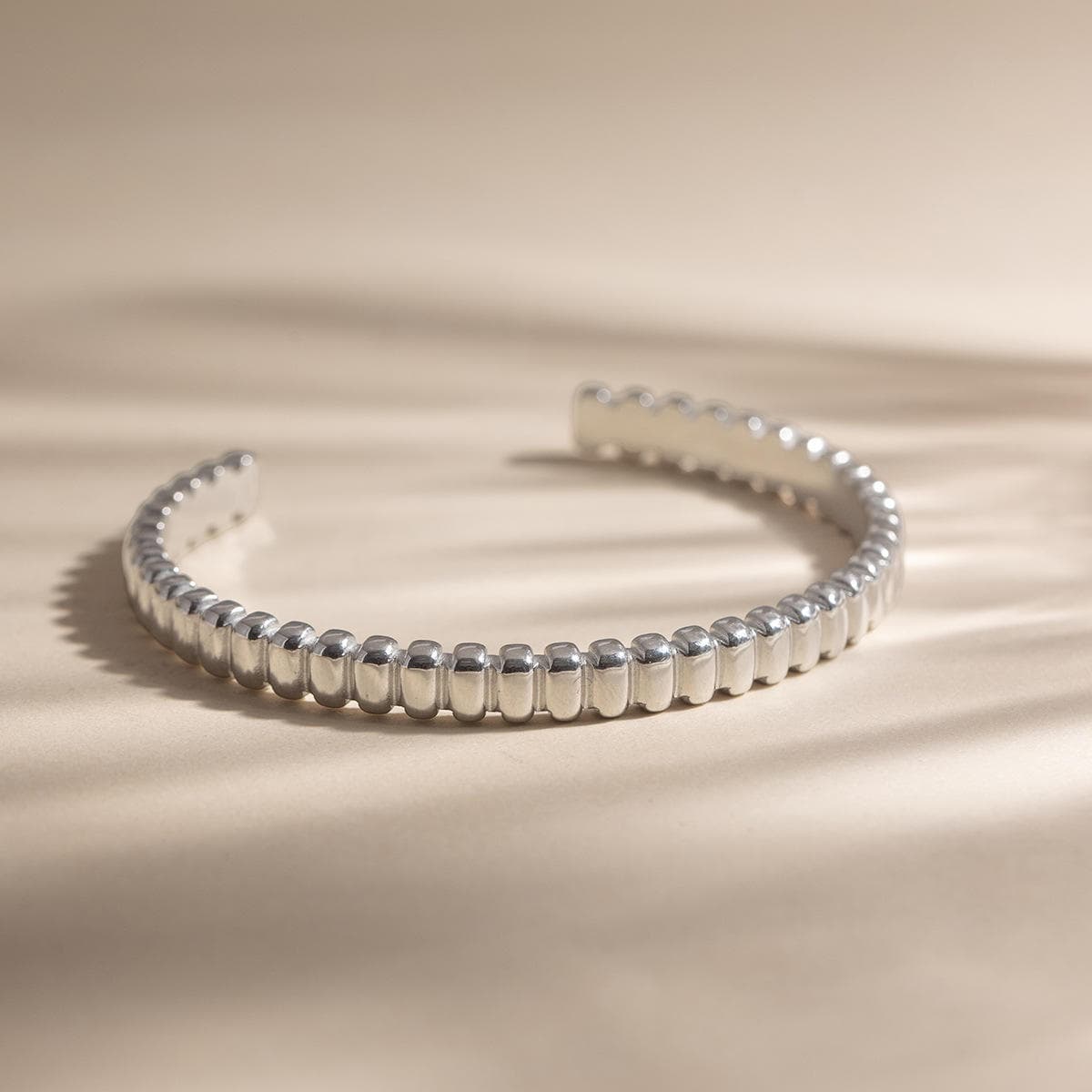 Textured Cuff Bracelet