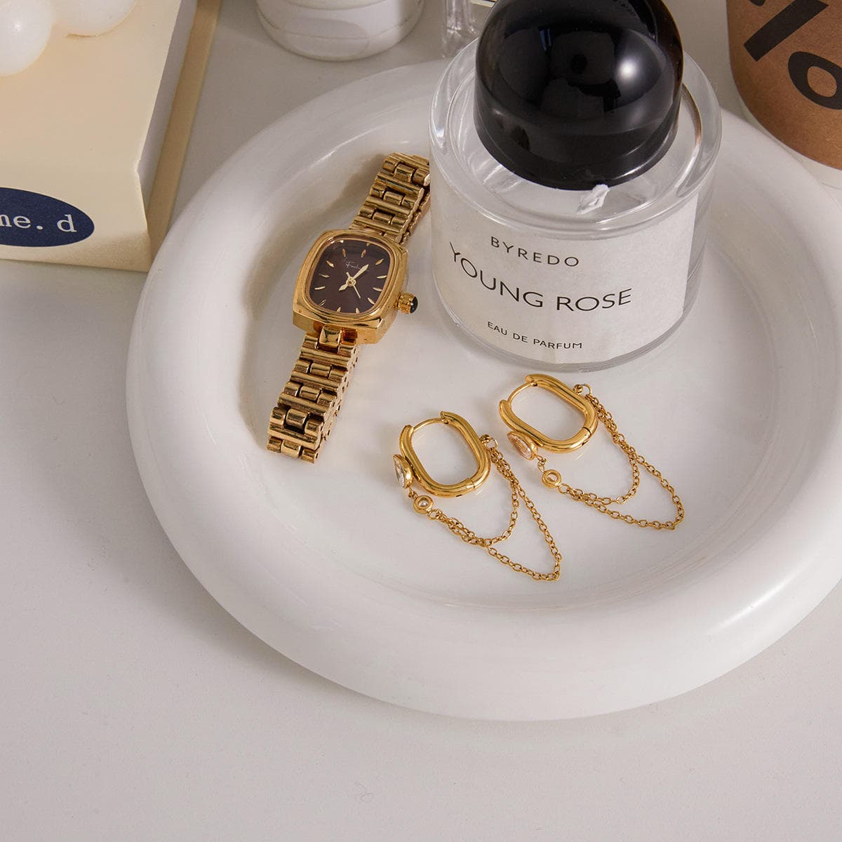 Chain Link Hoop Earrings