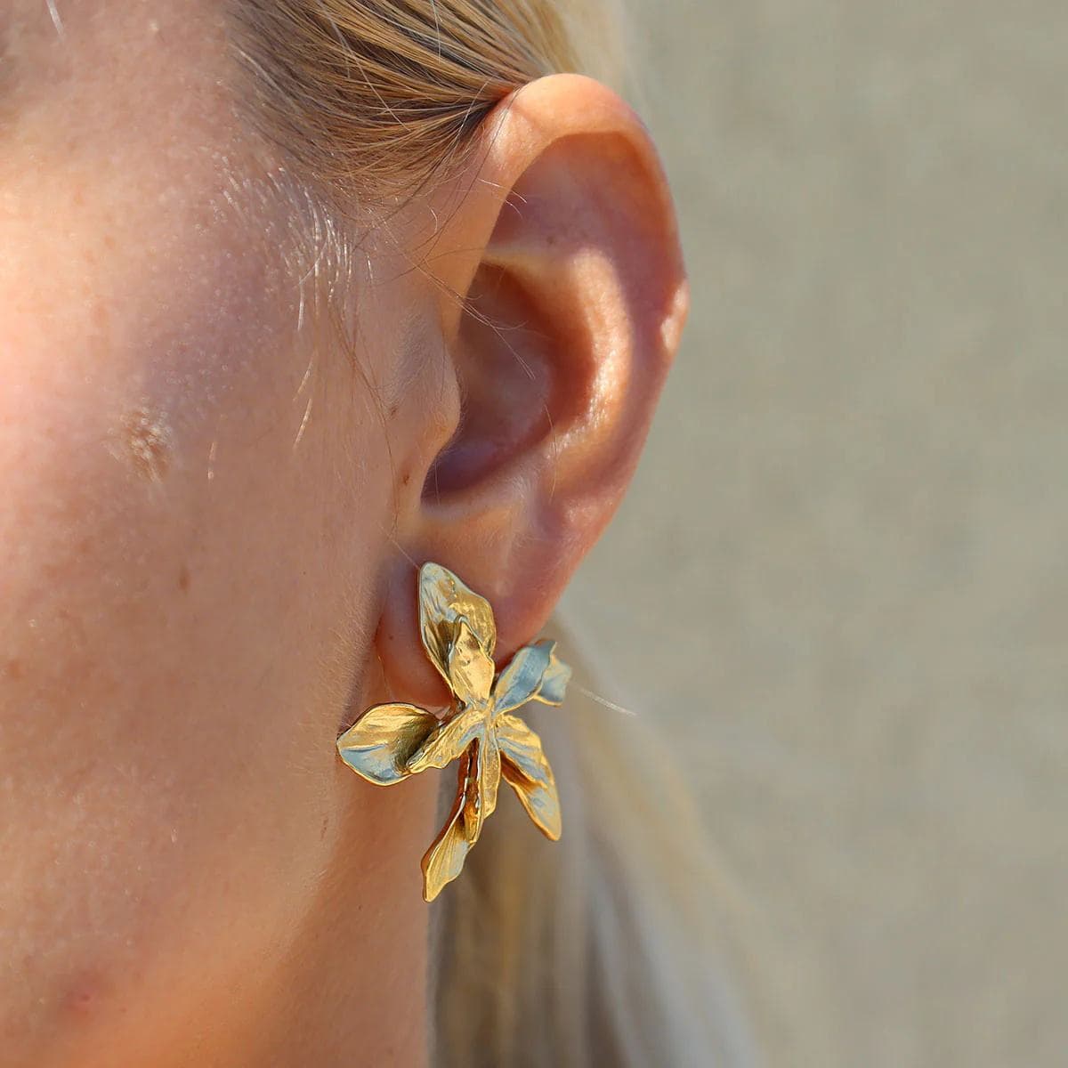 Floral Statement Earrings 