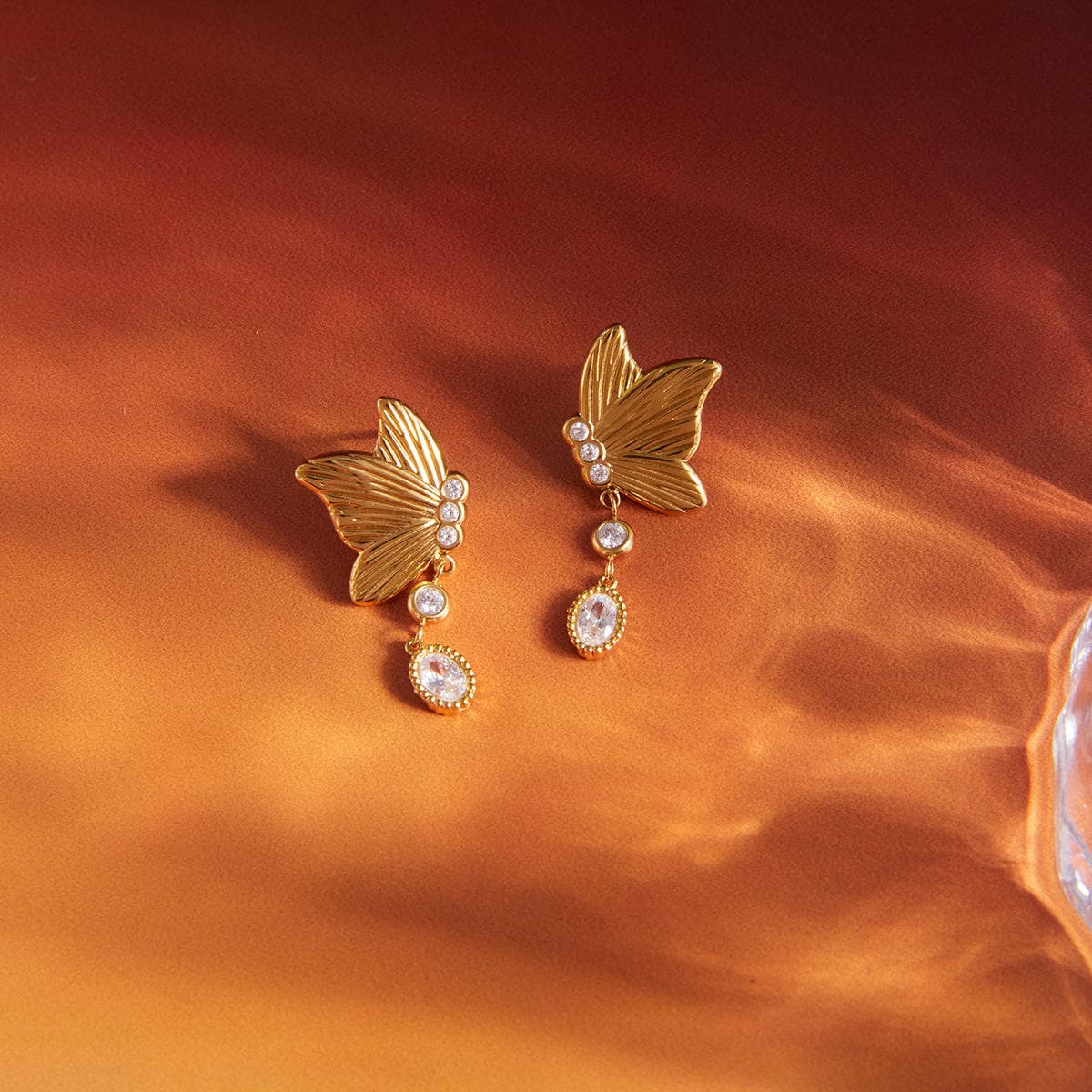 Butterfly Drop Earrings 