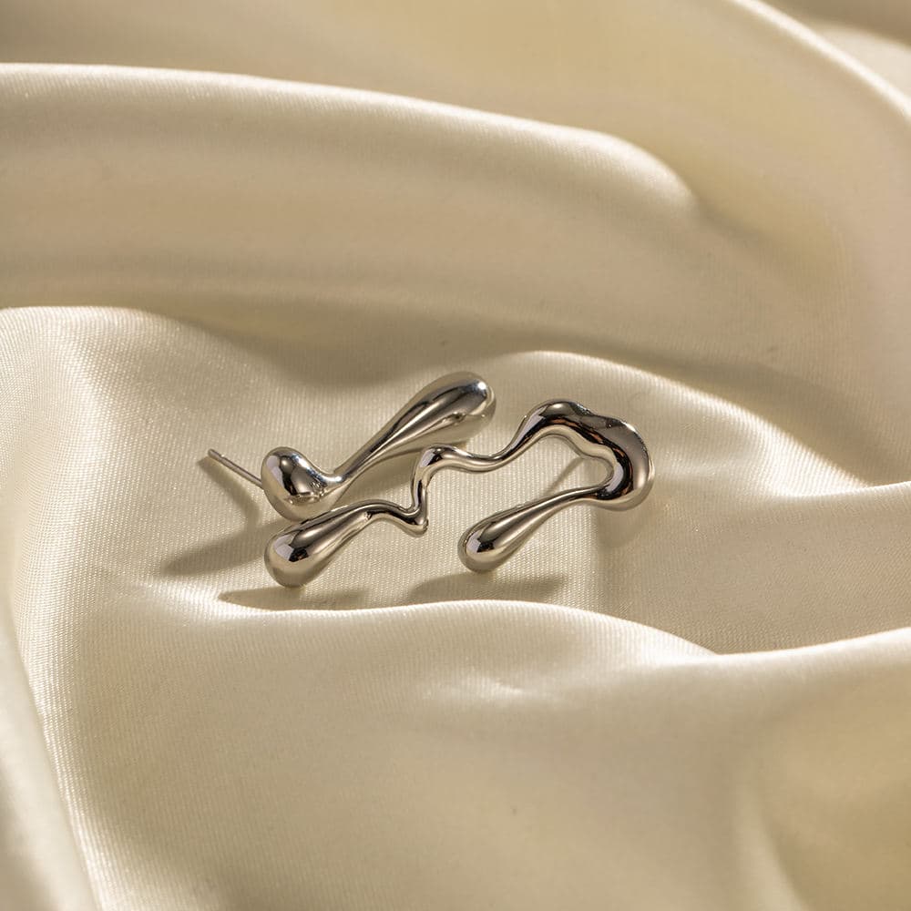 Abstract Drop Earrings 