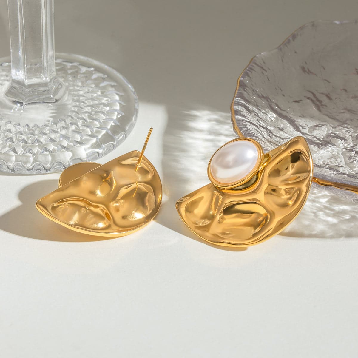 Pearl Statement Earrings 