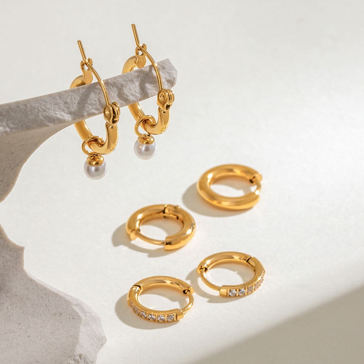 Versatile Hoop Earring Set