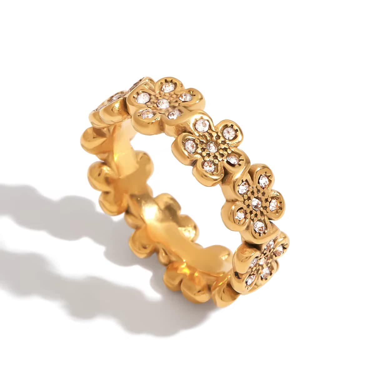 Floral Eternity Ring