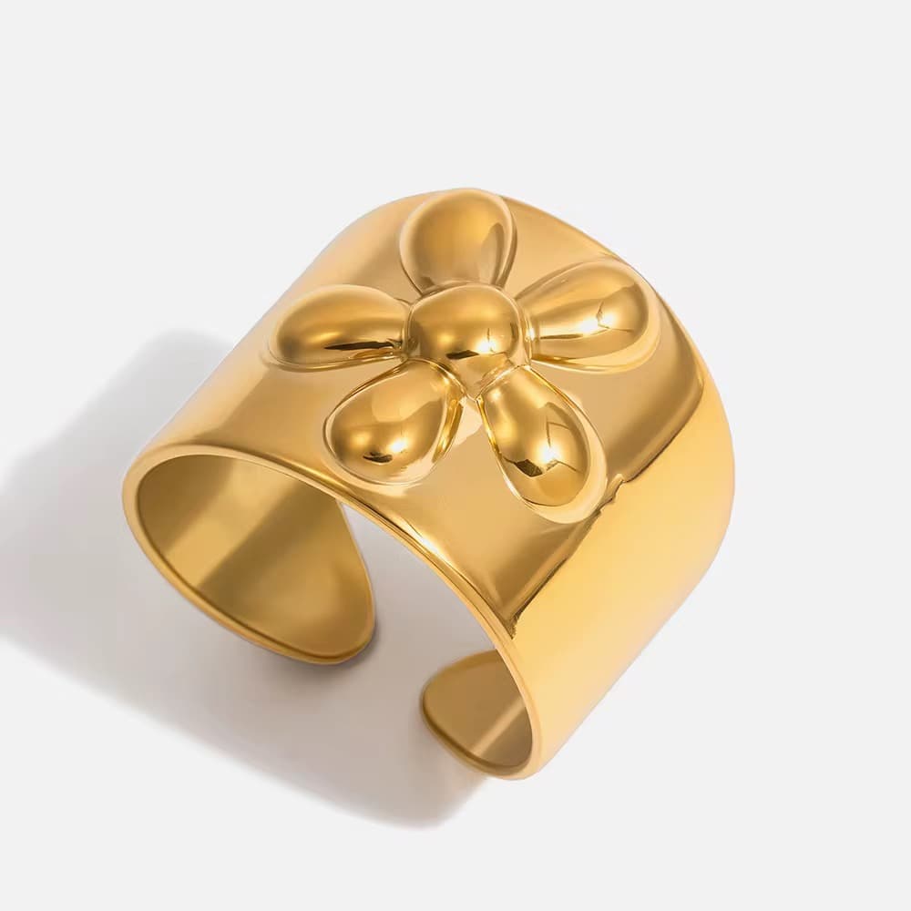 Floral Statement Ring 