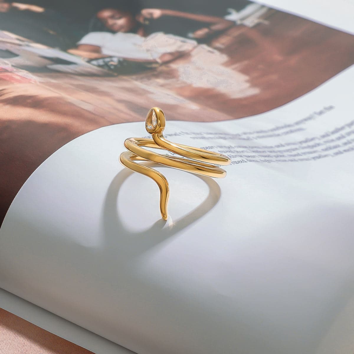 Snake Wrap Ring 