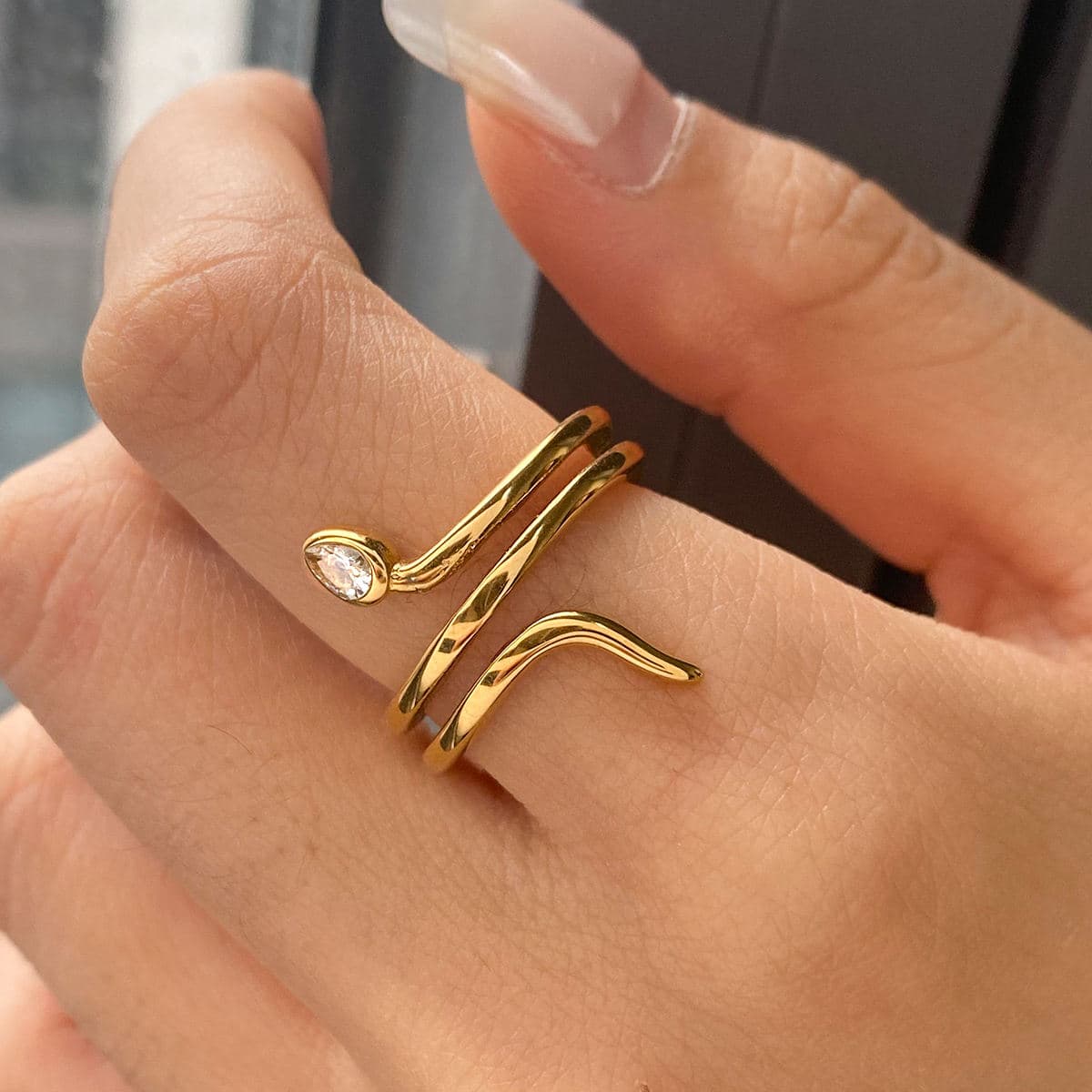 Snake Wrap Ring 