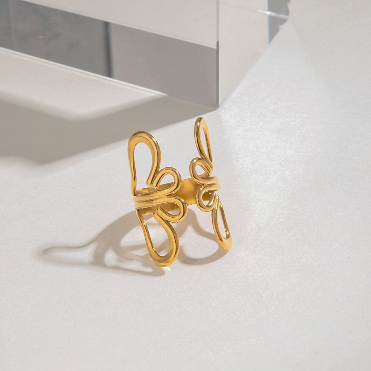 Butterfly Cuff Ring 