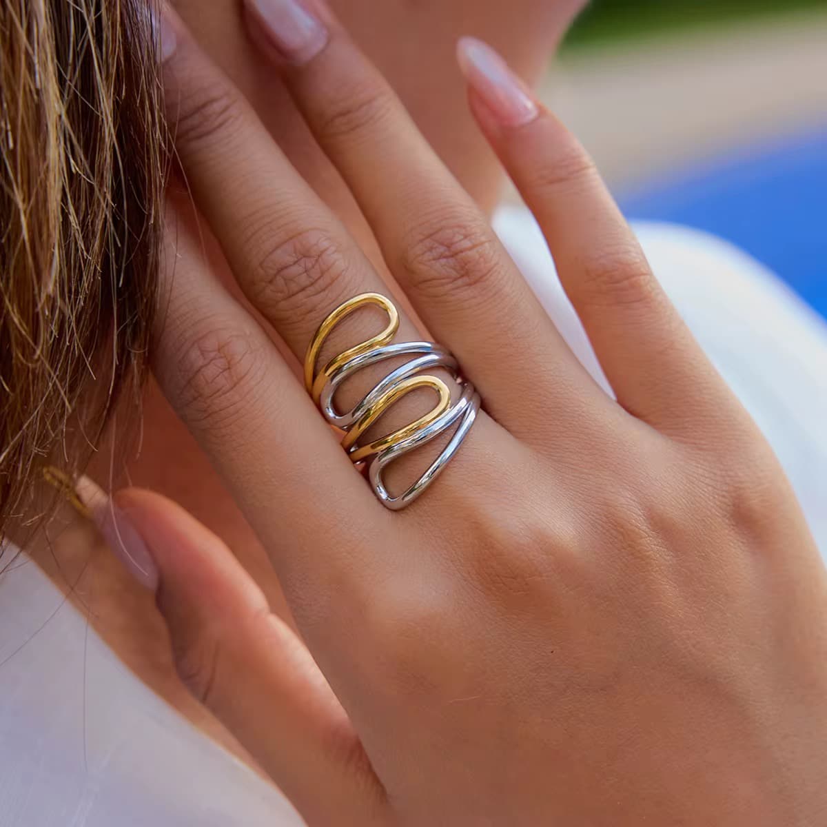 Two Toned Ring
