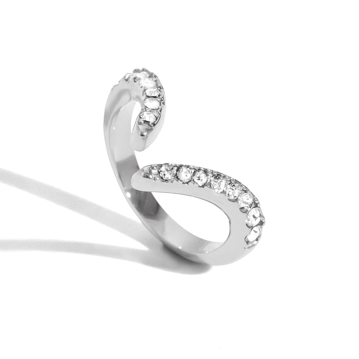 Chevron Pavé Ring 
