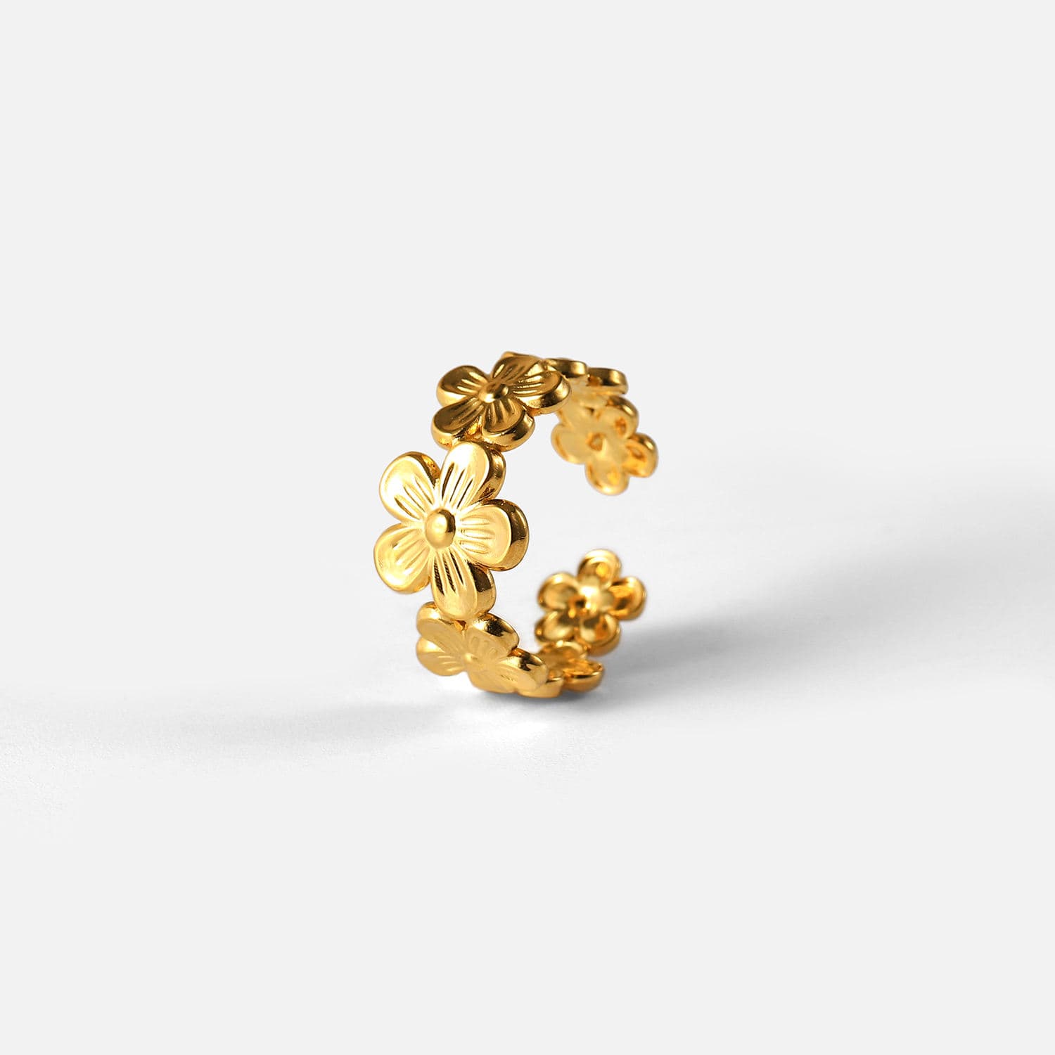 Floral Band Ring 