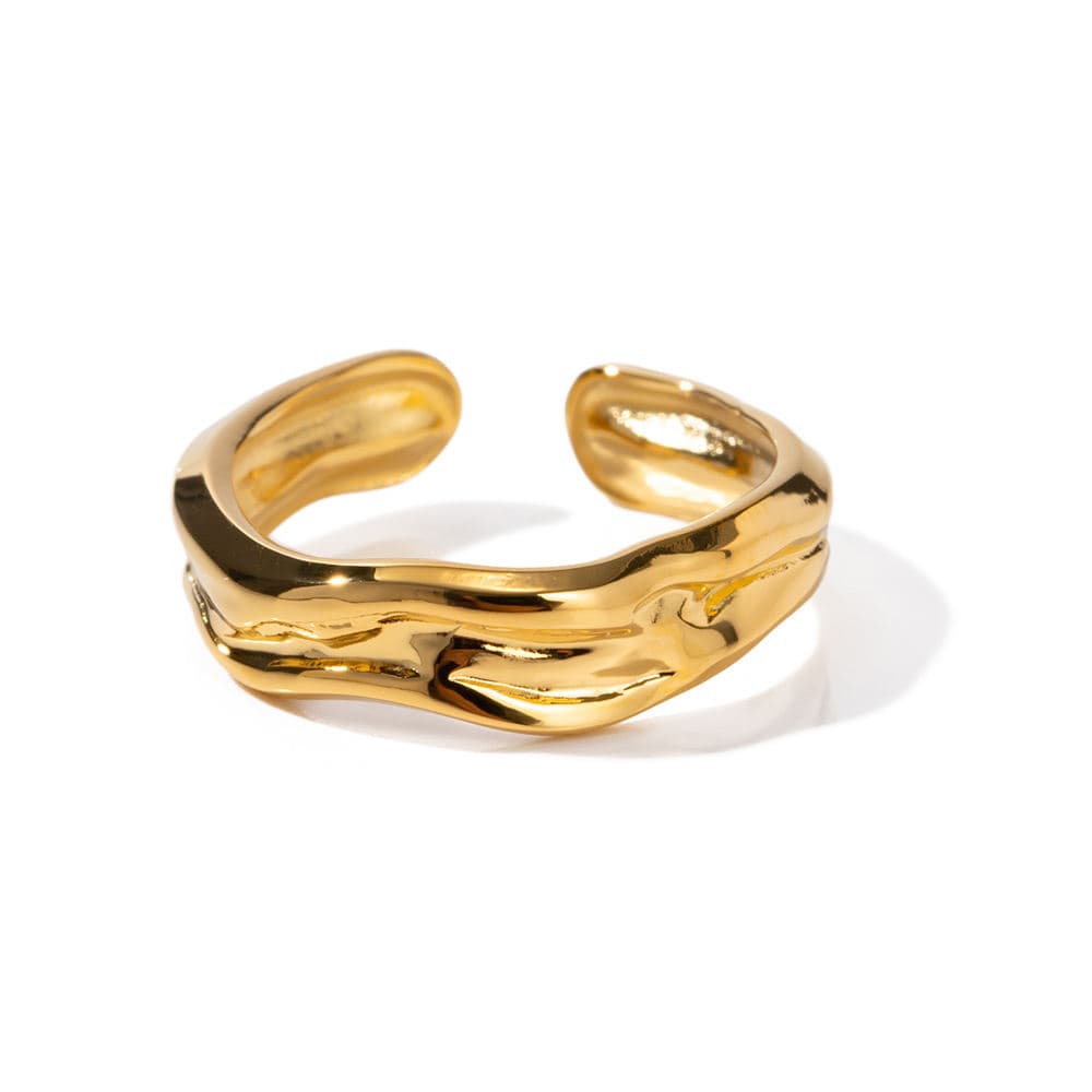 Twisted Open Ring 