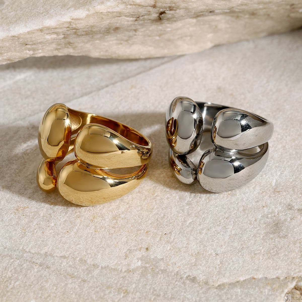 Double Layered Ring 