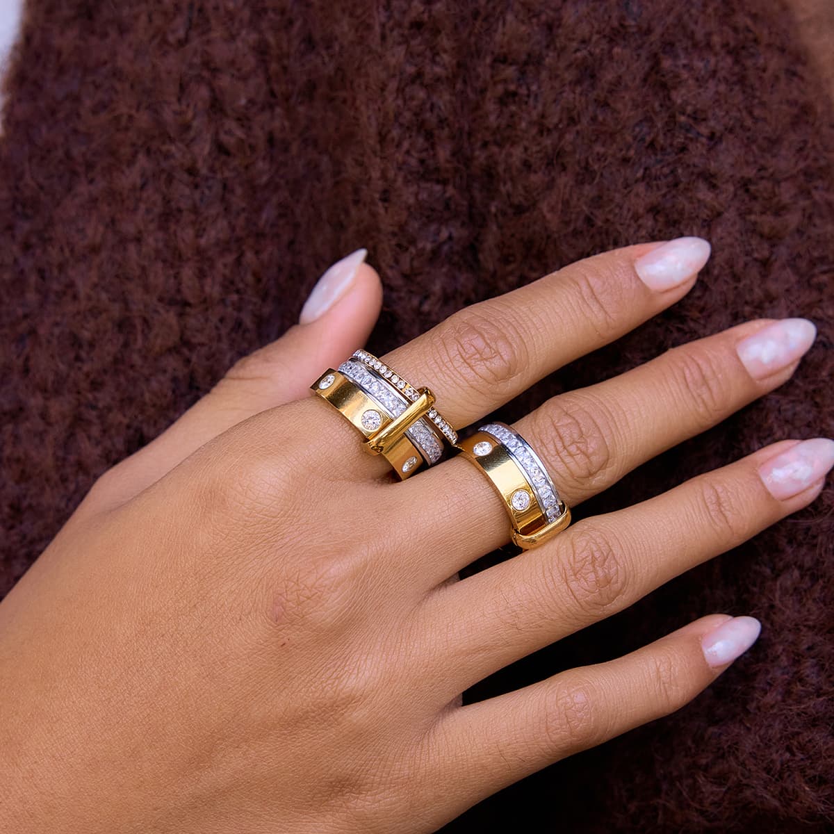 Stackable Zircon Ring