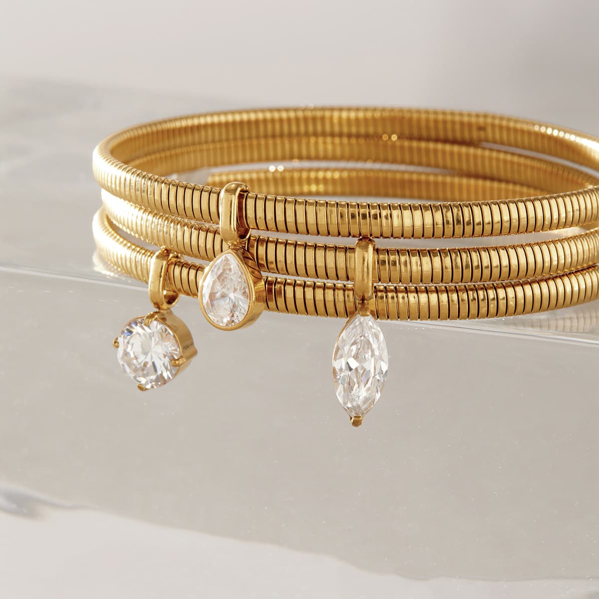 Snake Marquise Bracelet